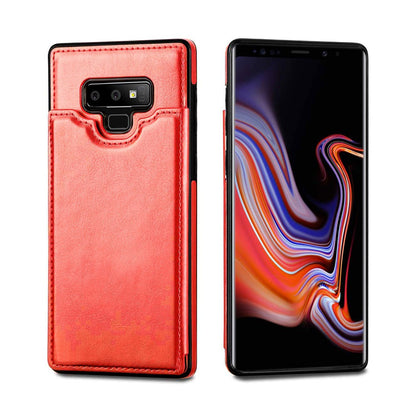Back Flip Leather Wallet Cover Case for Samsung Galaxy Note 9