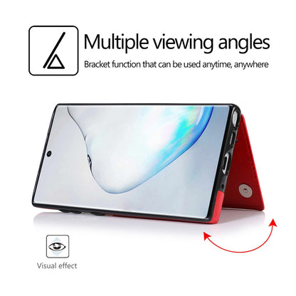 Back Flip Leather Wallet Cover Case for Samsung Galaxy Note 10