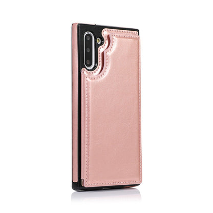 Back Flip Leather Wallet Cover Case for Samsung Galaxy Note 10