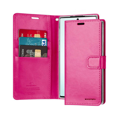 Mercury Blue Moon Diary Cover Case for Samsung Galaxy Note 10