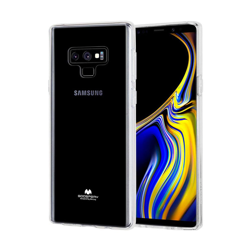 Mercury Transparent Jelly Case Cover for Galaxy Note 9