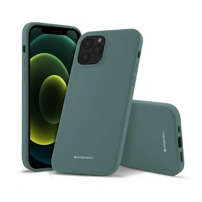 Mercury Silicone Cover Case for iPhone 14 Pro