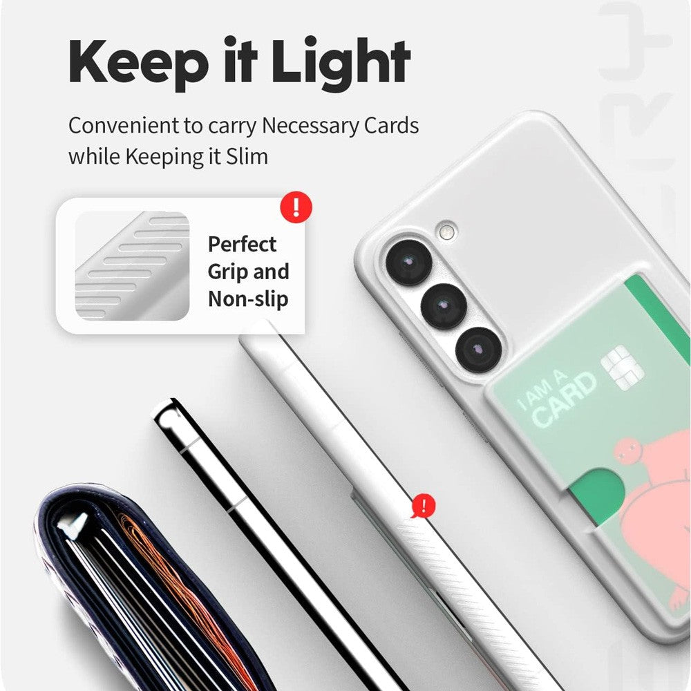 Mercury Goospery Rail 2 Card Case for Samsung Galaxy S24 Plus