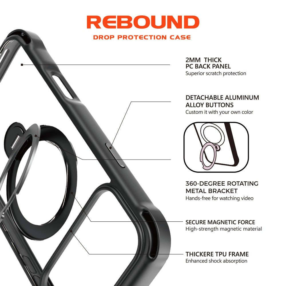 REDEFINE Rebound Drop Protection Magsafe Case for iPhone 17 Pro Max
