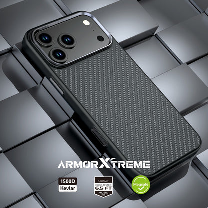 REDEFINE Armor Xtreme Soft TPU+1500D Kevlar Magnetic Case for iPhone 17 Pro Max