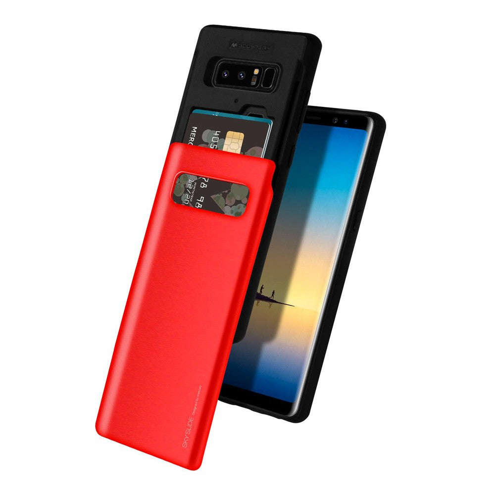 Mercury Sky Slide Bumper Cover Case for Samsung Galaxy Note 8