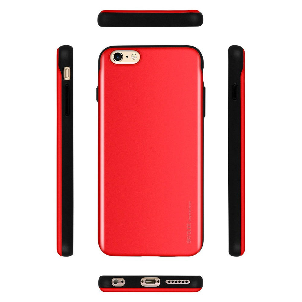 Mercury Sky Slide Bumper Cover Case for iPhone 6 Plus 6S Plus