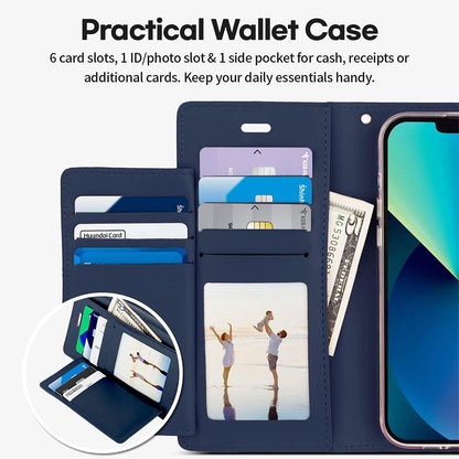 Mercury Rich Diary Case for iPhone 14 Plus