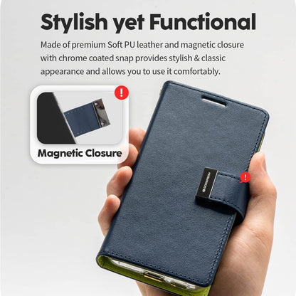 Mercury Rich Diary Case for Samsung Galaxy S23