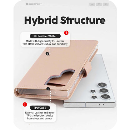 Mercury Rich Diary Case for Samsung Galaxy S24 Plus