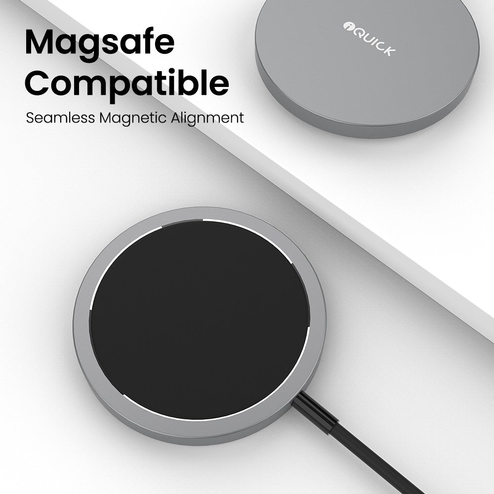 15W Fast Charging Magnetic Wireless Charger (Magsafe)