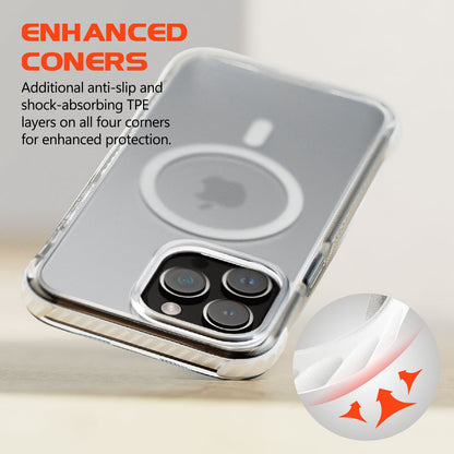 REDEFINE Echo Wave Ultimate Impact Protection Transparent Case for iPhone 15 Pro