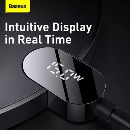 Baseus Digital LED Display Gen 2 Wireless Charger 15W-Black