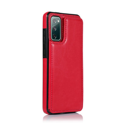 Back Flip Leather Wallet Cover Case for Samsung Galaxy S20