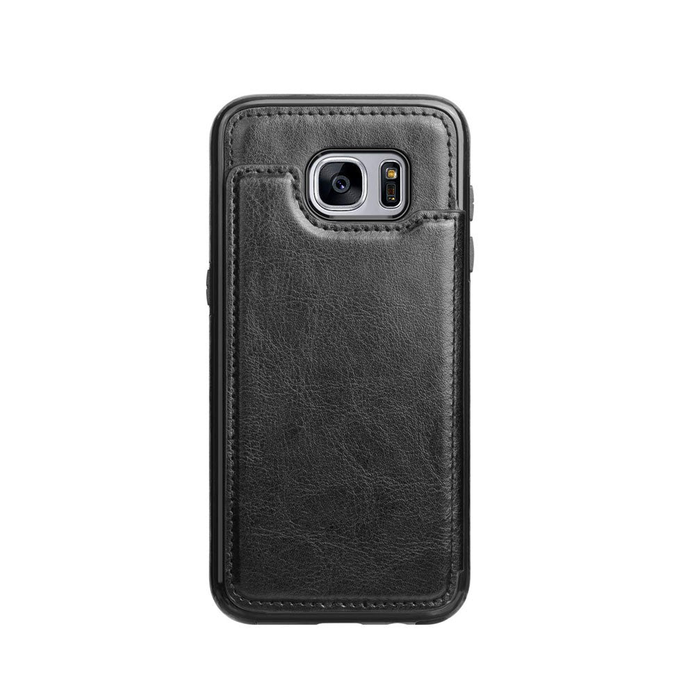 Back Flip Leather Wallet Case Cover for Samsung Galaxy S7