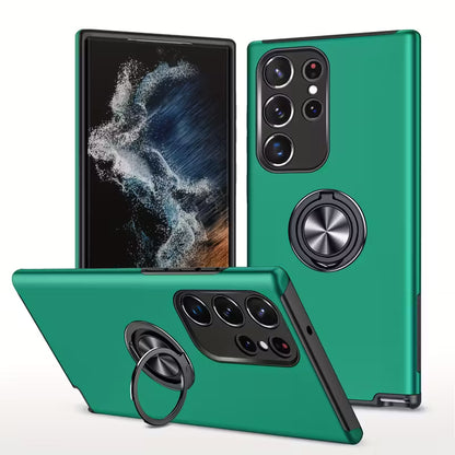 Magnetic Ring Holder Shockproof Cover Case for Samsung Galaxy S22 Ultra