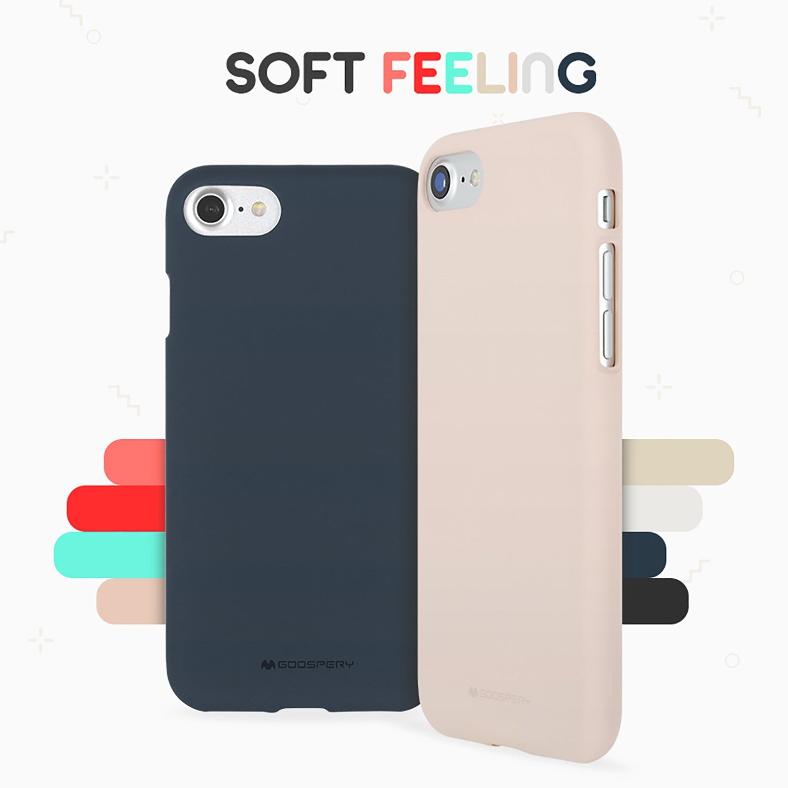 Mercury Soft Feeling Jelly Cover Case for iPhone 11 Pro (5.8'')