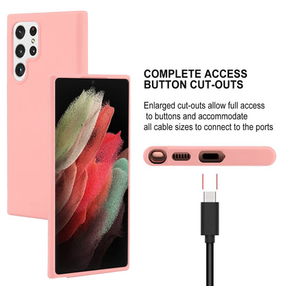 Mercury Soft Feeling Jelly Cover Case for Samsung Galaxy S23 Ultra