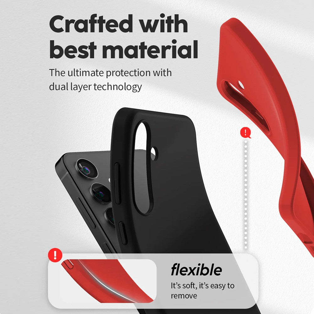 Mercury Soft Feeling Jelly Cover Case for Samsung Galaxy S24 Plus