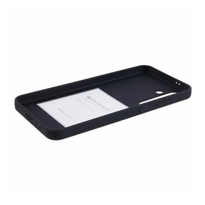 Mercury Soft Feeling Jelly Cover Case for Samsung Galaxy S24 / S25-Black