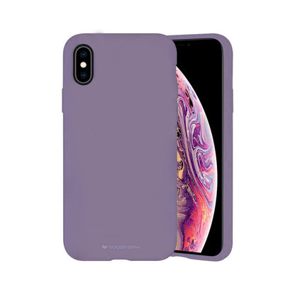 Mercury Silicone Cover Case for iPhone XS Max