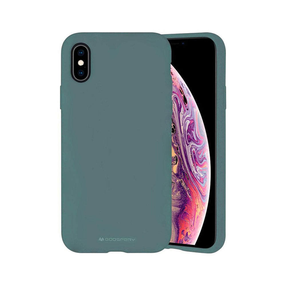 Mercury Silicone Cover Case for iPhone X/XS