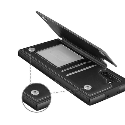 Back Flip Leather Wallet Cover Case for Samsung Galaxy Note 10 Plus