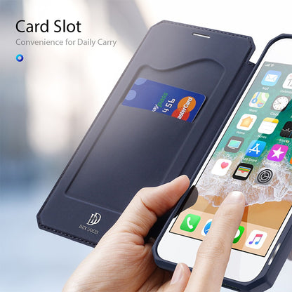 DUX DUCIS SKIN-X Series Magnetic Flip Case Cover for iPhone 7 / 8 / SE (2020) / SE (2022)