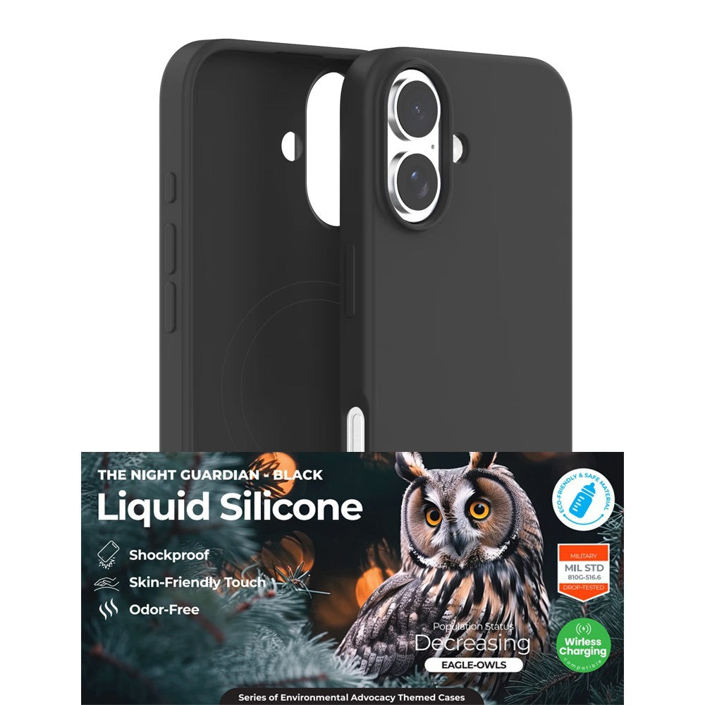 REDEFINE Liquid Silicone Case Cover with Magnetic Ring for iPhone 17 (Magsafe)