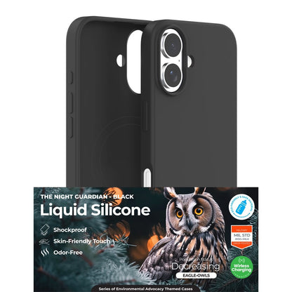 REDEFINE Liquid Silicone Case Cover with Magnetic Ring for iPhone 17 (Magsafe)