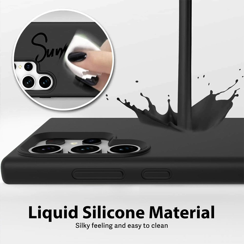 REDEFINE Liquid Silicone Case Cover with Magnetic Ring for Samsung Galaxy S25 Ultra (MagSafe)