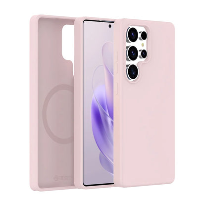 REDEFINE Liquid Silicone Case Cover with Magnetic Ring for Samsung Galaxy S25 Ultra (MagSafe)