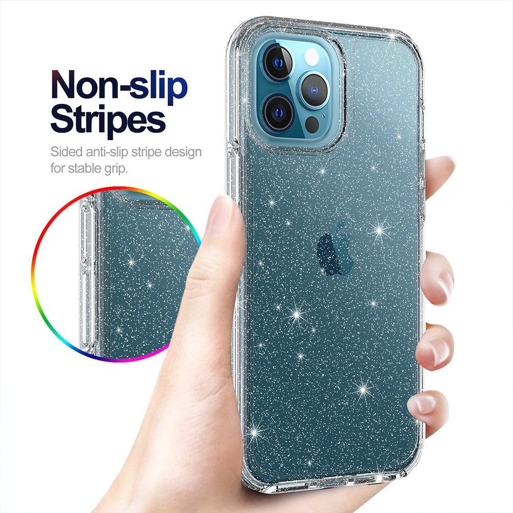 Clear Acrylic Shockproof Case Cover for iPhone 12 Pro Max / 13 Pro Max