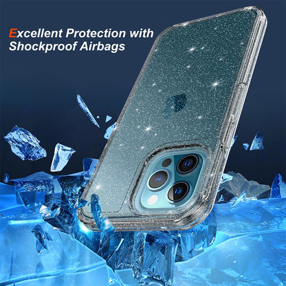 Clear Hybrid Beatles Shockproof Case Cover for iPhone 13 Pro