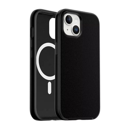 Hybrid Beatles Shockproof Case Cover with Magnetic Ring for iPhone 14 Plus/ 15 Plus