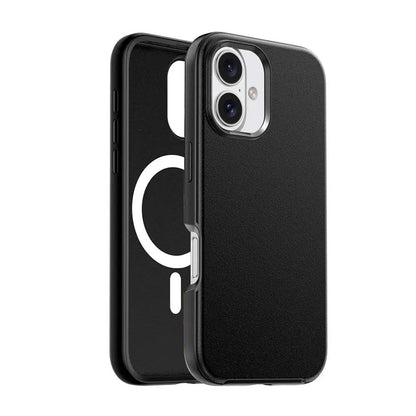 Hybrid Beatles Shockproof Case Cover with Magnetic Ring for iPhone 16 Plus