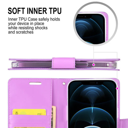 Mercury Sonata Diary Case for iPhone 13 Pro Max