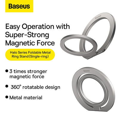 Baseus Halo Series Foldable Metal Ring Stand