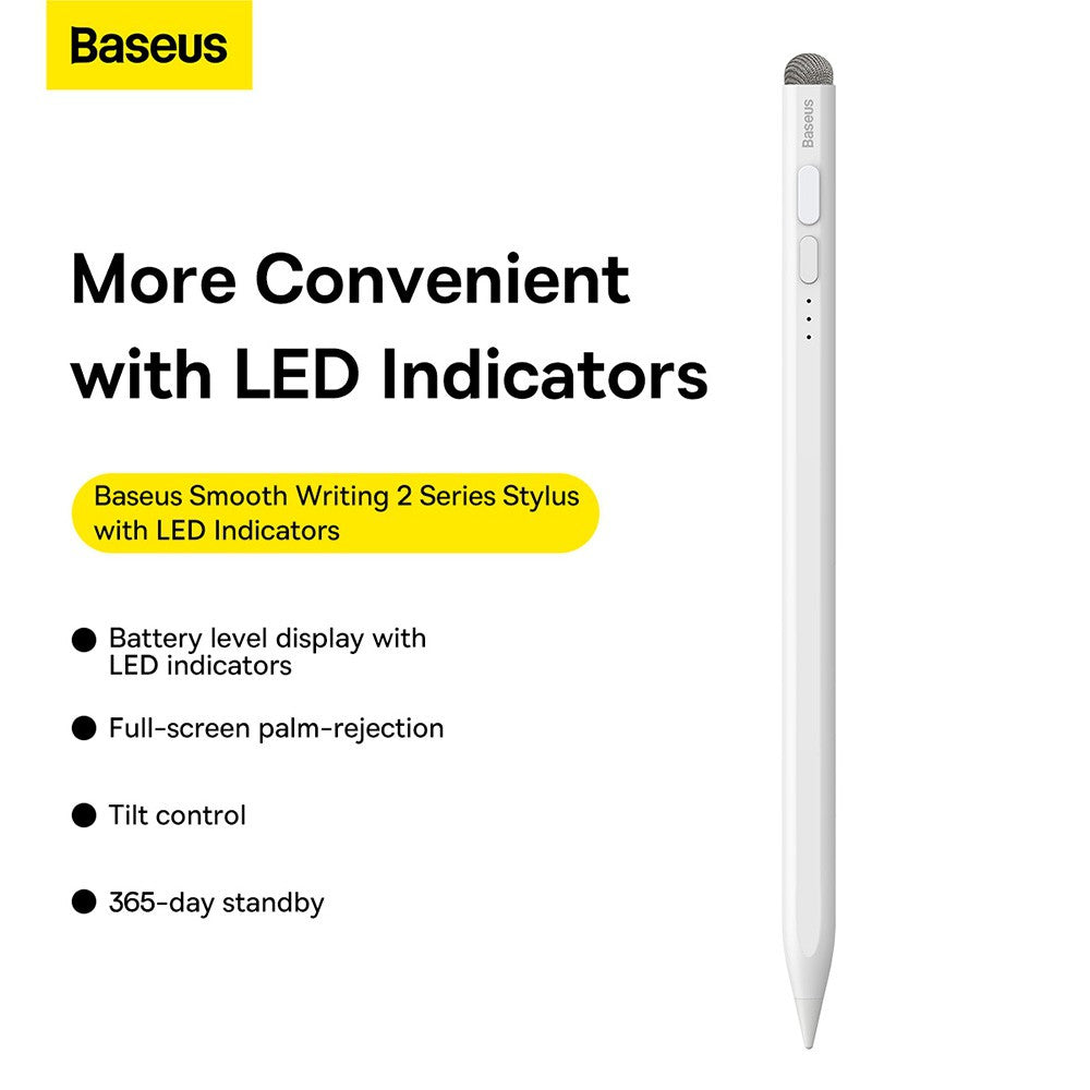 Baseus Smooth Writing 2 Series Stylus with LED Indicators