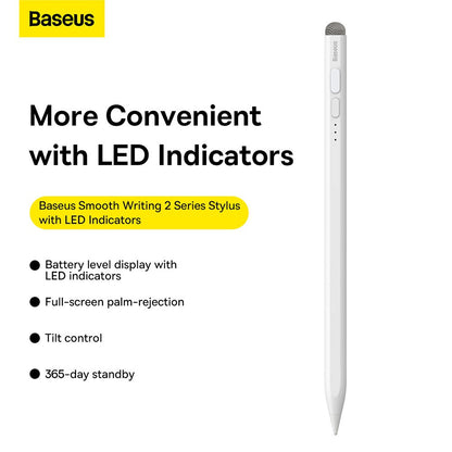 Baseus Smooth Writing 2 Series Stylus with LED Indicators