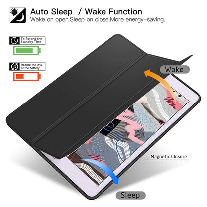 Soft TPU Back Shell Slim Case with Auto Sleep / Wake for iPad Pro 11 (2018) / (2020) / (2021) / (2022)