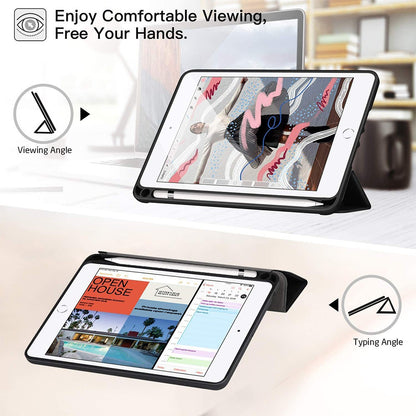 Soft TPU Back Shell Slim Cover Case with Auto Sleep / Wake for iPad Mini 4 / Mini 5