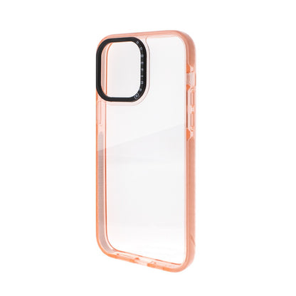 Transparent Candy Color Frame Shockproof Cover Case for iPhone 14 Pro