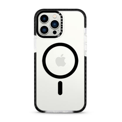 Transparent Candy Color Frame Shockproof Magsafe Case for iPhone 12 Pro Max