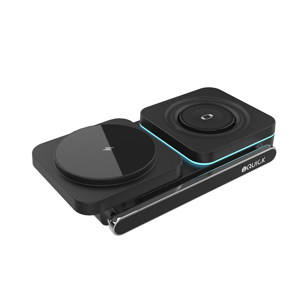 iQuick Twig T6 3 in 1 Foldable Wireless Charger Stand