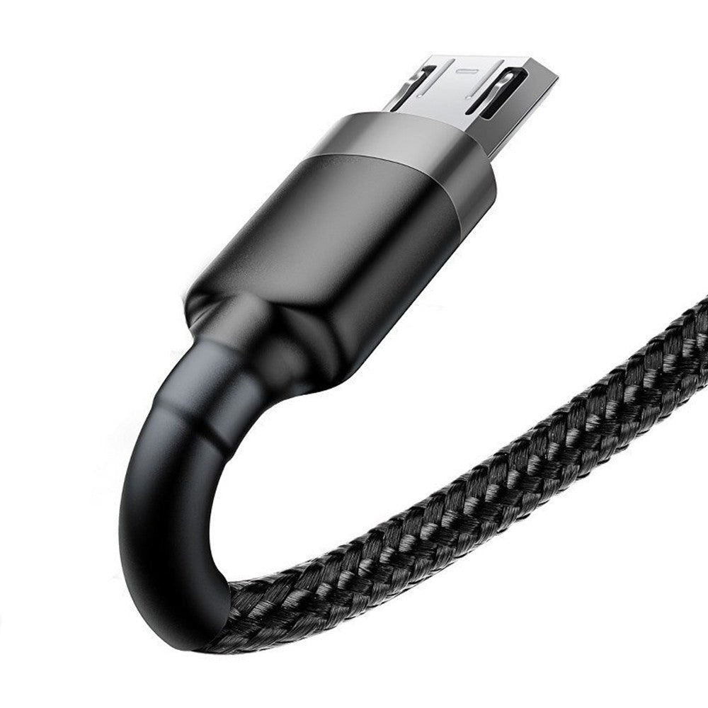 iQuick Braided Micro USB to USB-A Fast Charging Cable 0.3M