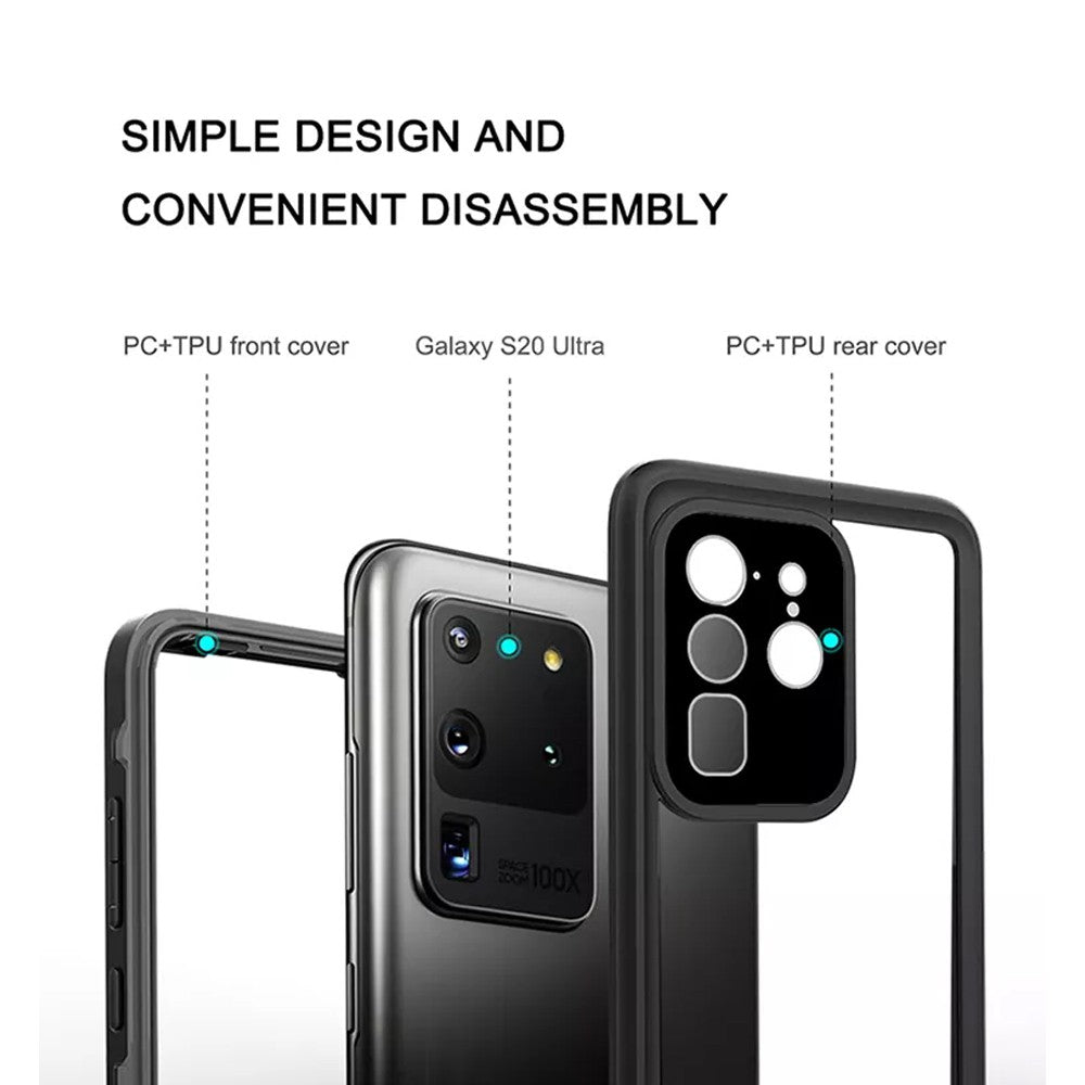 Redpepper Dot+ IP68 Waterproof Cover Case for Samsung Galaxy S20 Ultra