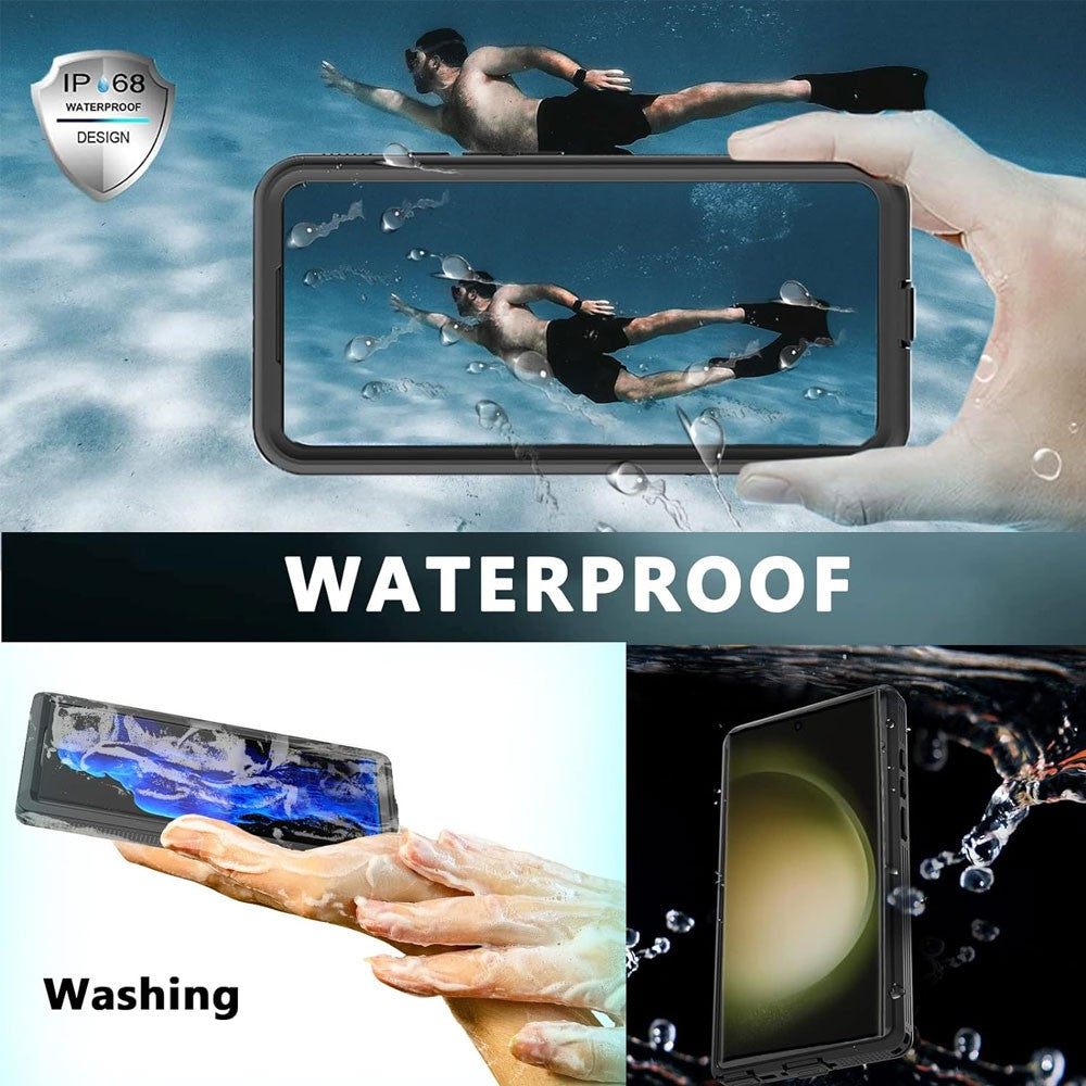 Redpepper Dot+ IP68 Waterproof Cover Case for Samsung Galaxy S23 Ultra