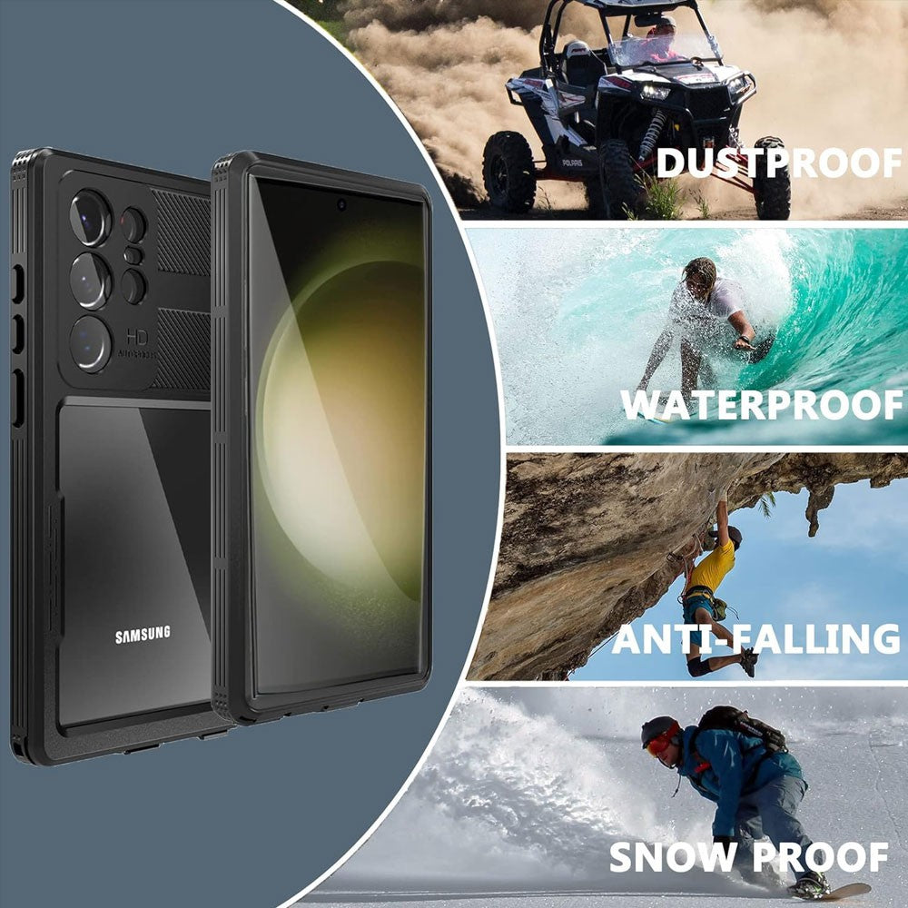 Redpepper Dot+ IP68 Waterproof Cover Case for Samsung Galaxy S23 Ultra