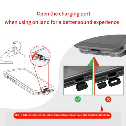 Redpepper Dot+ IP68 Waterproof Case with Magnetic Ring for iPhone 17 Pro Max Magsafe